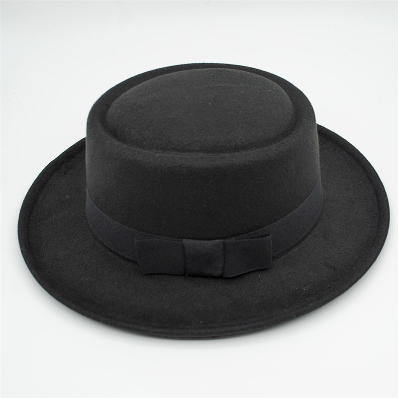 推荐Breaking Bad Boat Brim Fedoras Hat Vintage Black Walter-封面