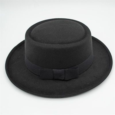 推荐Breaking Bad Boat Brim Fedoras Hat Vintage Black Walter