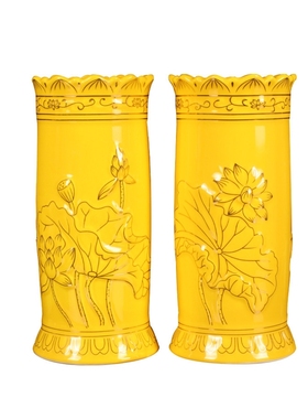 香桶陶瓷香桶 香筒 p家用 供佛 装香的线香禅居立式插供具用品