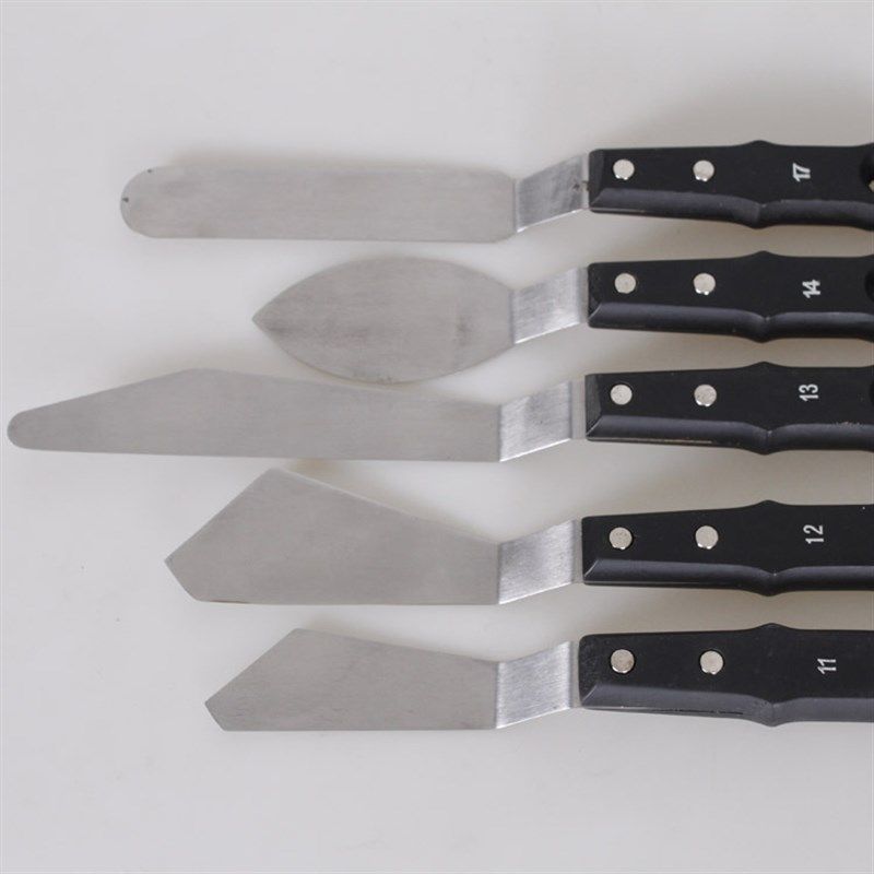 黑柄油画刮f刀 调色刀 油画刀 颜料刀 10款,文具电教/文化用品/商务用品,调色板,淘宝优惠券,粉丝福利购,淘宝优惠卷