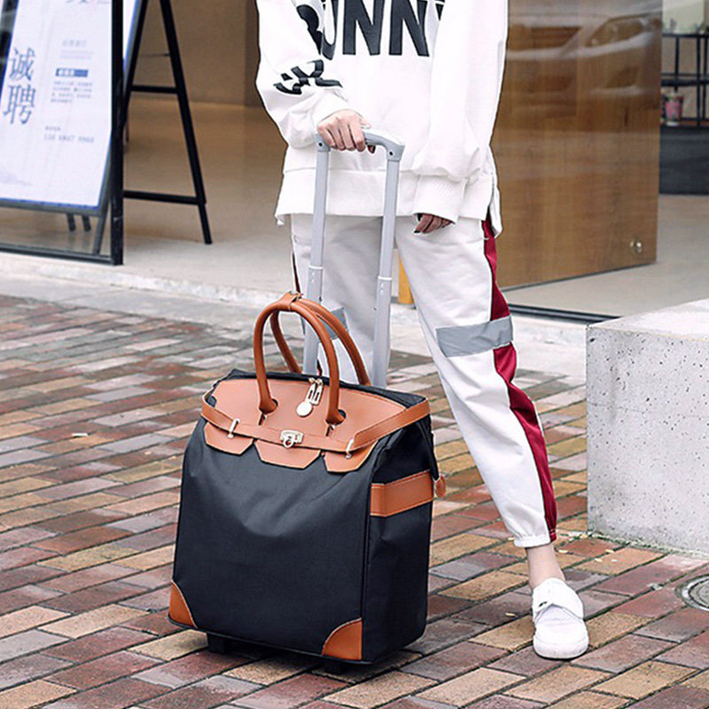 行李箱女2023新款拉杆行包牛津布拉杆万向轮带轮子的行李袋旅游包,箱包皮具/热销女包/男包,拉杆包,淘宝优惠券,粉丝福利购,淘宝优惠卷