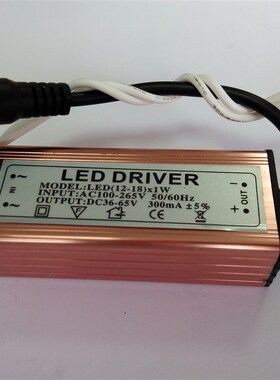 led驱动电源防水镇流器平板灯集成吊顶灯驱动恒流8w12w16w20w24w