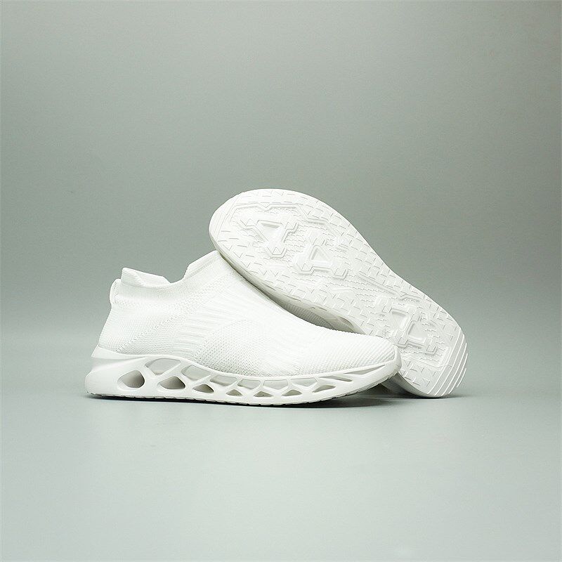 男女款运动健身舒服网面鞋简约百搭飞织弹力网布透气一脚蹬袜子鞋,流行男鞋,健步鞋,淘宝优惠券,粉丝福利购,淘宝优惠卷