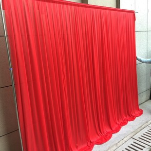 2020新款婚庆背景纱幔打底布幔婚礼纱幔布置舞台幕布背景帷幔装饰