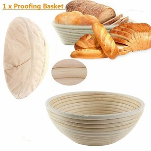 Banneton Bread Proofing Basket Set Sourdough Natural Rattan