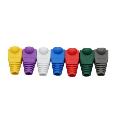 速发rj45 caps connector cover cat5 cat5e cat6 network boots