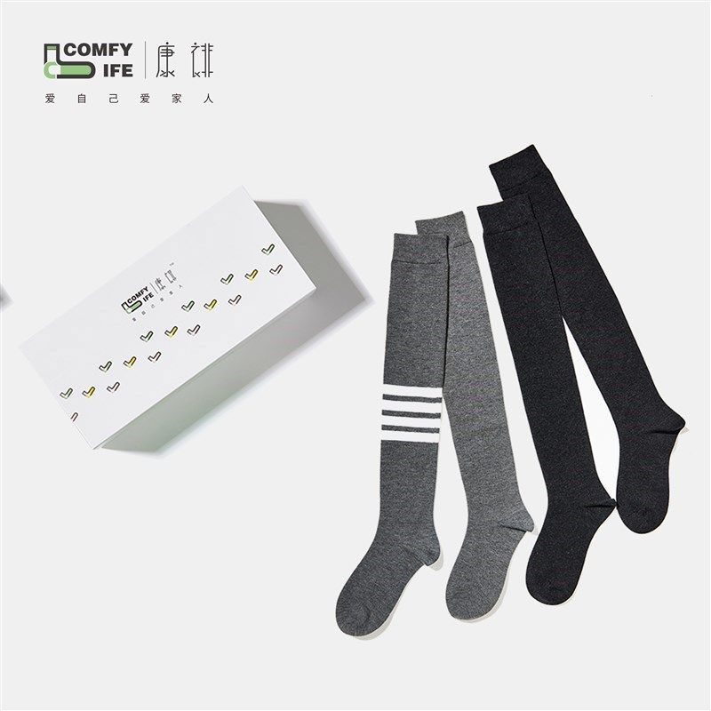 2021中筒长筒袜女夏薄款黑色过膝袜子少女简约纯色小腿袜,女士内衣/男士内衣/家居服,长筒袜,淘宝优惠券,粉丝福利购,淘宝优惠卷