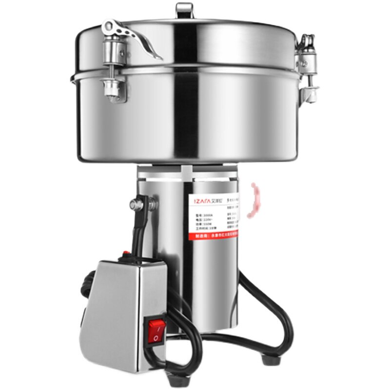 商用粉碎机4500大型容量香料五谷杂粮超细三七打粉机药材磨粉机