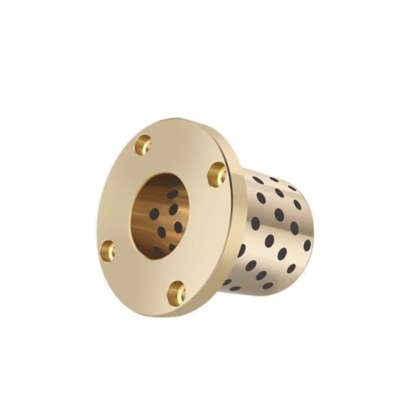 圆法兰铜套MPTZ50-40/50/70/80/100无油衬套MPTNZ50-70内径50