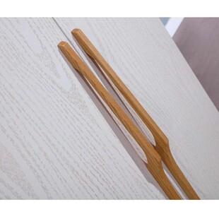 白色纯实木衣柜简约现代二三四门1.6米m原木压纹小户型平开门衣橱