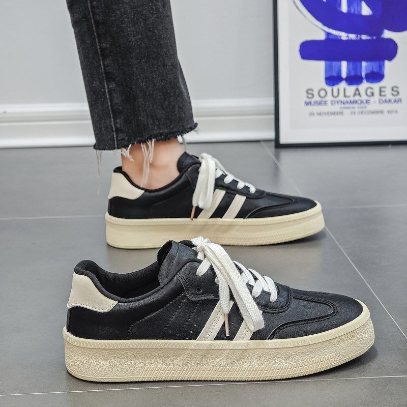 休闲鞋男款潮流百搭鞋子男潮平板鞋厚底2024新款低帮男士运动鞋子,流行男鞋,休闲板鞋,淘宝优惠券,粉丝福利购,淘宝优惠卷
