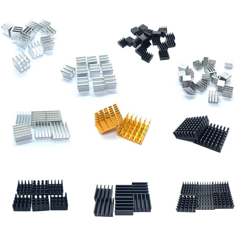 88Pcs Heatsink Kit Small to Medium Size for Cooling Developm