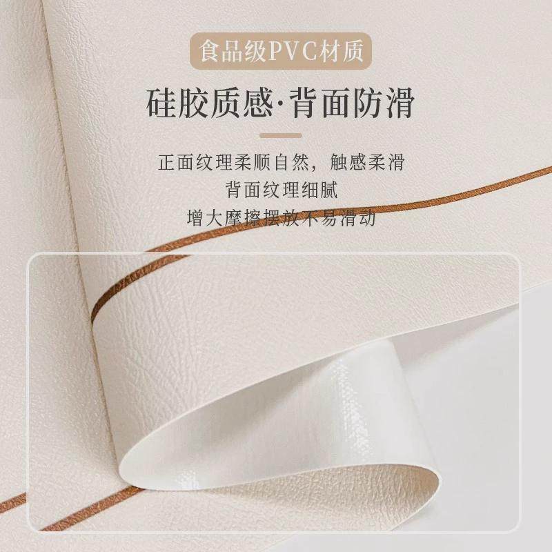 小清新植物长条长方形电视机皮革桌布防水防油免洗防尘玄关柜新品