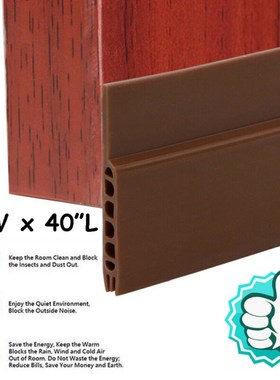 New Door Draft Stopper Guard Draft Blocker Seal Soundproof n