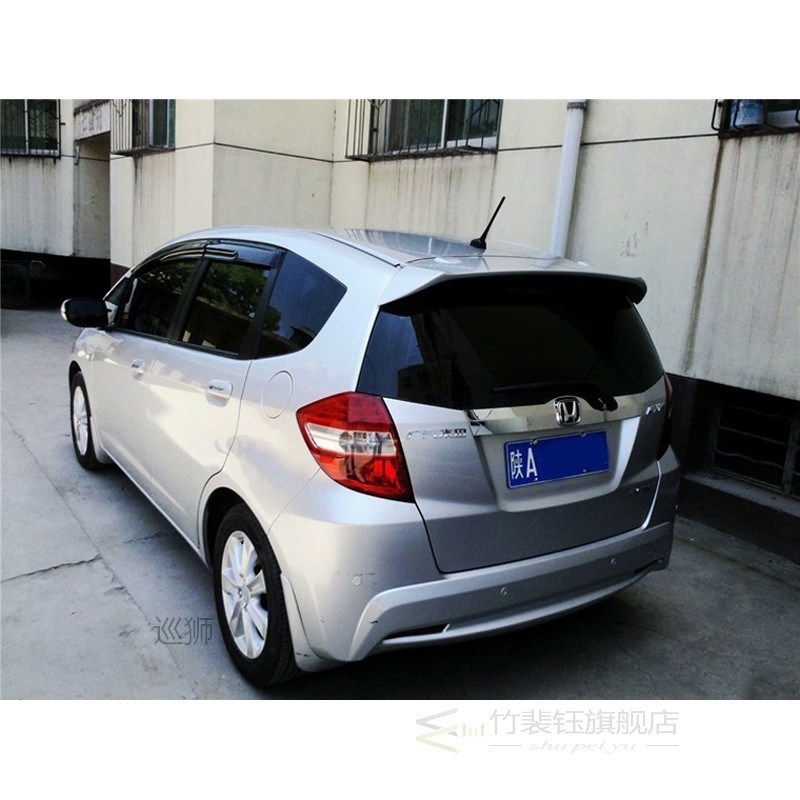for 2008-2013 honda fit/jazz spoiler high quality abs materi