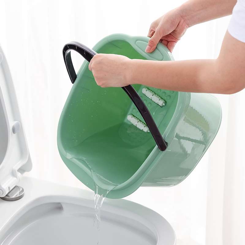 家用泡脚桶过加厚高深小腿过w膝加高塑料女宿舍蒸脚足浴养生洗脚