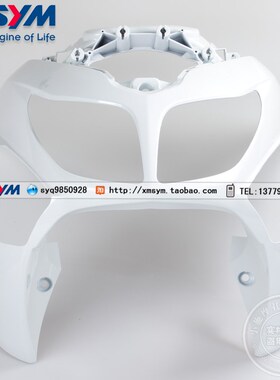 SYM 厦杏 三阳机车 进口巡弋 RV250 前挡板 冰雪白 前面板 前盖