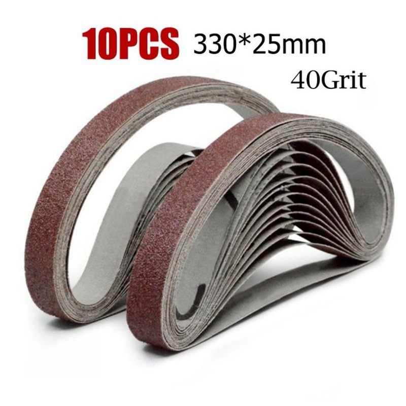 推荐Polishing Sanding Belts Sanding 10pcs 40-1000Grit And Fo