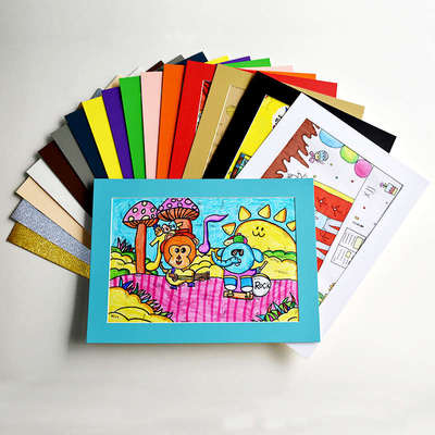 工厂直供A2相框 4开画框 简易卡纸相框2开尺寸定制卡纸裱画框18