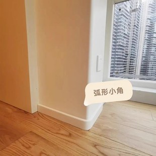 圆弧踢脚板弯头踢脚板梨木直纹实木踢脚板实木踢脚线角线弧度