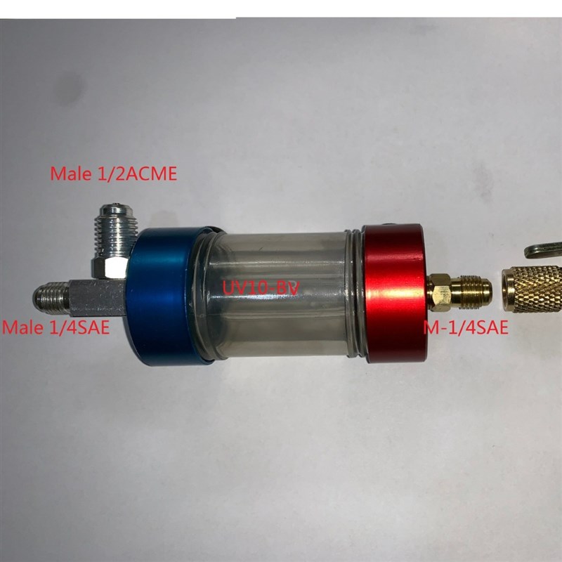 R134AR12R410A制冷空调x雪种油荧光剂加注筒补充工具油检测UV10BV