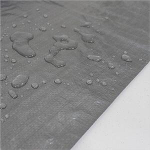 现货料PE加厚彩条布双面覆膜防雨篷布防水布蓝银布塑料遮阳蓝灰布