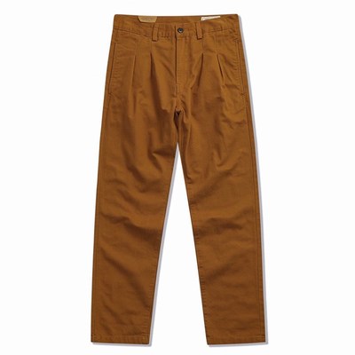 春秋斜纹美式复古裤子男阿美咔叽工装裤纯棉水洗直筒休闲裤男款