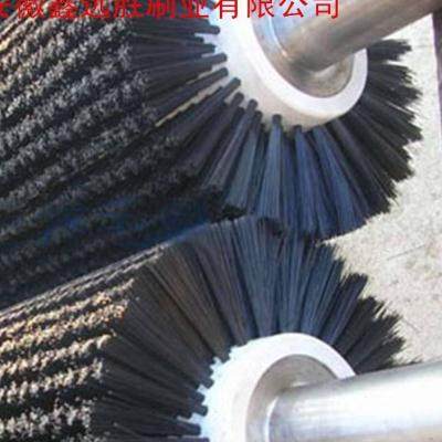 玻璃清洗机毛刷辊尼龙丝滚筒抛光工业毛刷辊除尘刷小型清扫器刷子