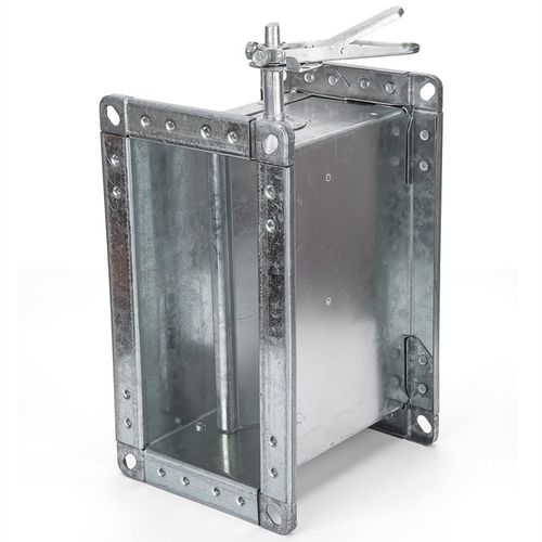 镀锌钢电动风量调节阀门手动风量调节阀管道定风量阀不锈钢蝶阀