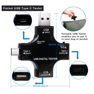 ATORCH -C pd SB tester DC Digital voltmeter amperimetor volt