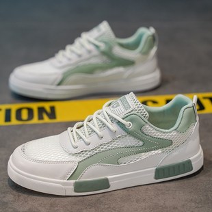 大码男鞋45夏款透气网鞋46休闲鞋鞋子47码防臭薄款网面38码运动鞋