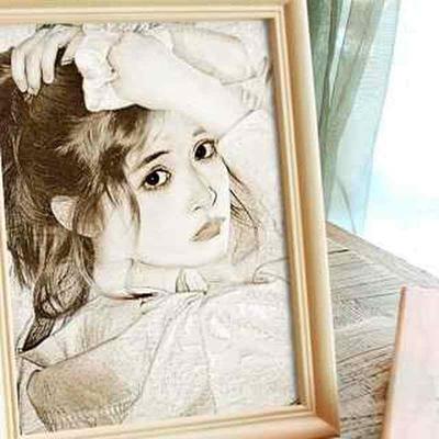 木刻画定制z照片生日礼物女生创意闺蜜送男孩朋友特别.走心实用礼