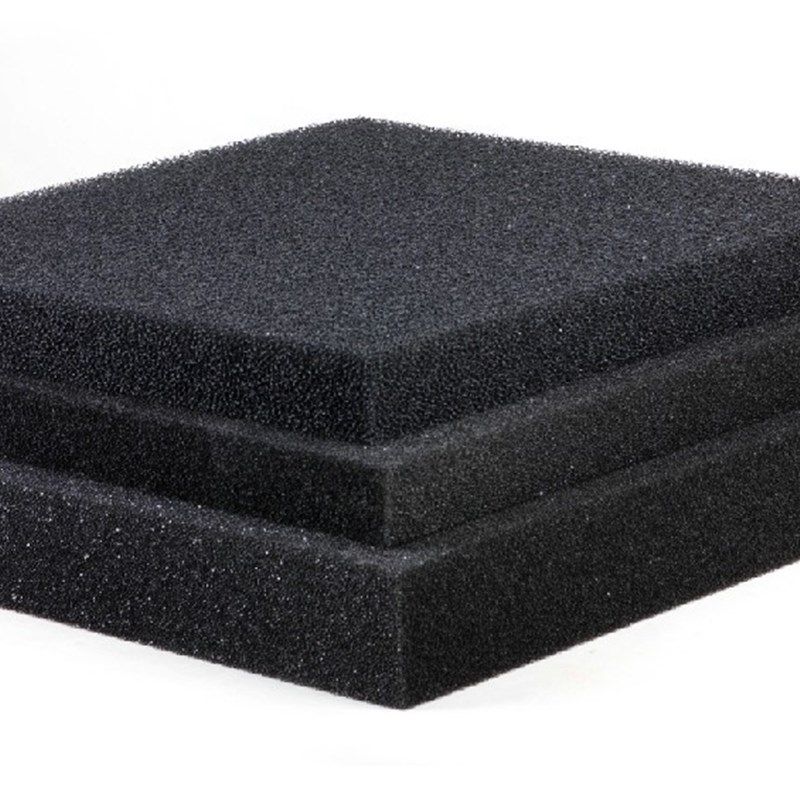 信友黑色生化棉 过滤棉 海棉过滤材料 鱼缸水族箱X过滤密中粗孔