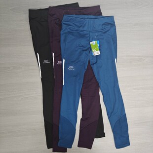 春秋新款加绒健身裤女速干弹力跑步裤户外保暖越野登山裤紧身裤