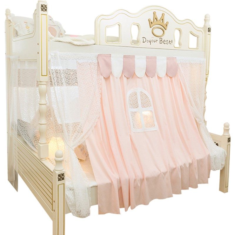 儿童蚊帐家用子母床2024年新款卧室定制床帘上下铺公主帘子围帘,床上用品,蚊帐,淘宝优惠券,粉丝福利购,淘宝优惠卷