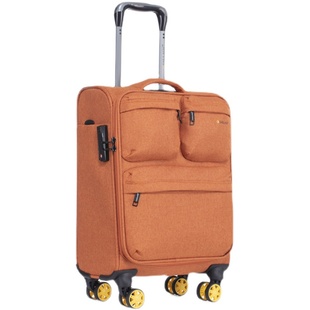 牛津布超轻拉杆箱万向轮帆布行李箱20寸登机旅行24寸密码旅行箱包