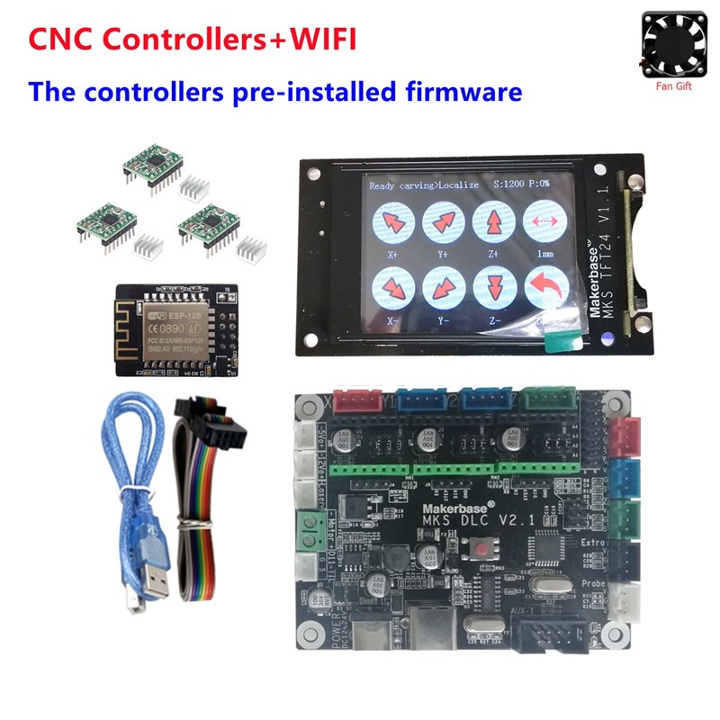 CNC3018 Max upgrade OFFLINE desktop monitor laser touch scre
