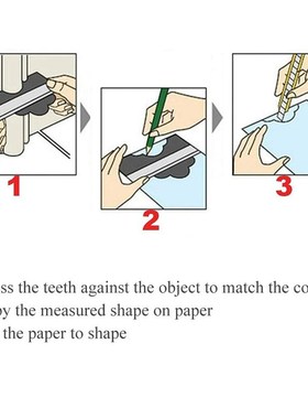Shape Gauge Duplicator Profile Duplication Gauge Contour Tem