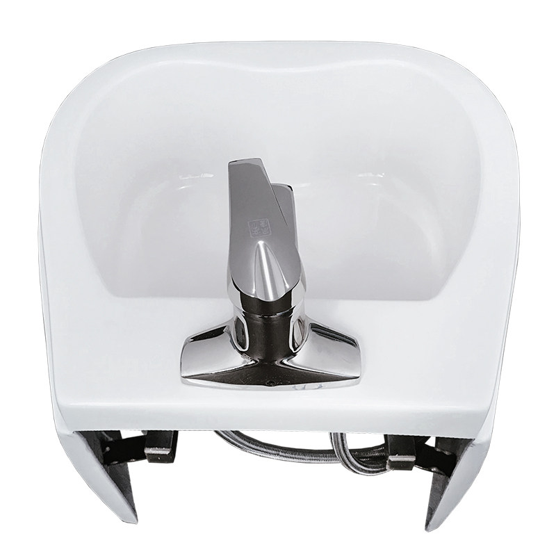 帝风唐亚克力沐足盆 家用泡脚盆 卫生间小足浴盆落地式心形浴盆