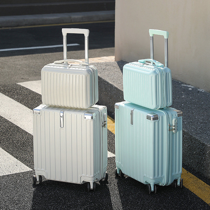 行李箱女18寸小型轻便登机箱超轻拉杆旅行密码皮箱子2022新款男生,箱包皮具/热销女包/男包,旅行箱,淘宝优惠券,粉丝福利购,淘宝优惠卷