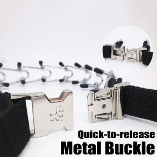 Collar Training Prong with Choke Pinch Metal Dog