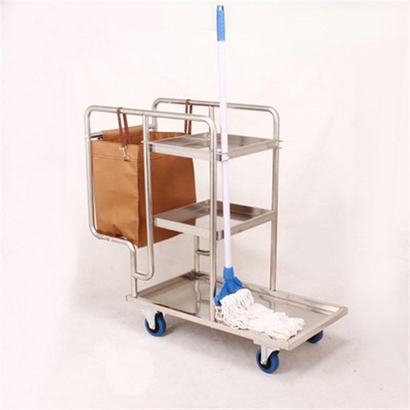 清洁车保洁车不锈钢多功能手推车物业打扫卫生工具宾馆酒店布草车,商业/办公家具,平板手推车/工具车/爬楼机,淘宝优惠券,粉丝福利购,淘宝优惠卷
