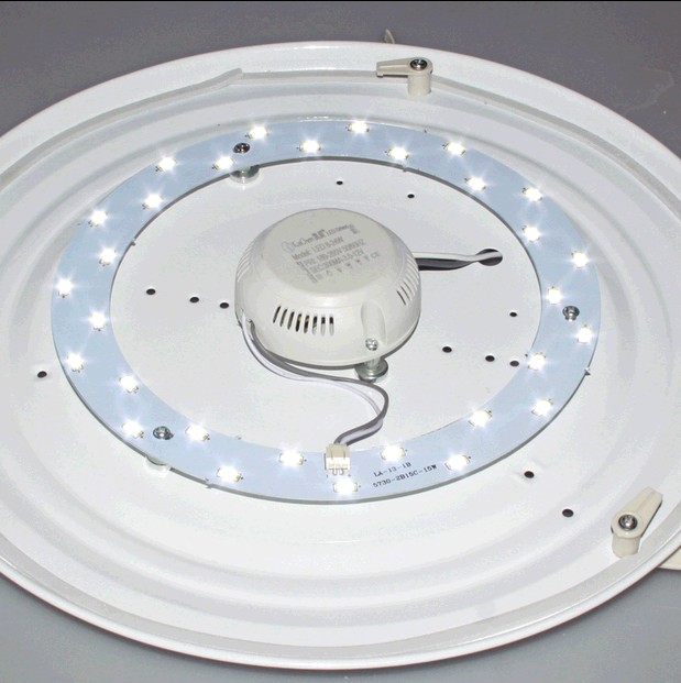 LED吸顶灯改造灯盘灯板圆形灯管环形led灯带灯条高亮5730贴片光源