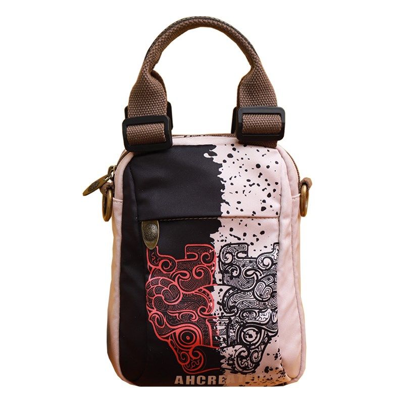 多口袋时尚印花手拎小包迷你休闲流行斜挎包随身竖款女零钱手机包,箱包皮具/热销女包/男包,手机包,淘宝优惠券,粉丝福利购,淘宝优惠卷