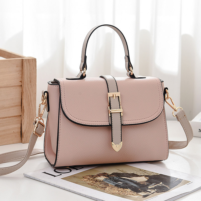包包2023新款包包粉色大容量包包女斜挎包女高级感上班通勤手提包