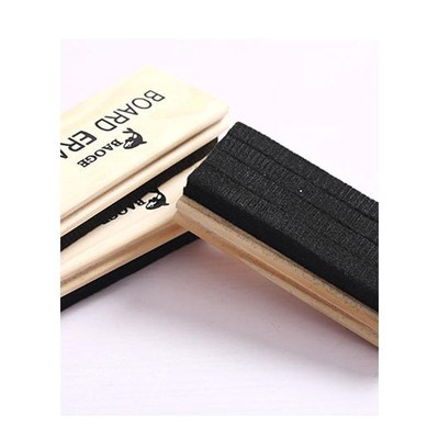 *Wooden blackboard eraser chalk large high-grade wool felt w