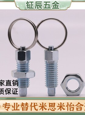 拉环分度销 拉环销 弹簧销 旋钮柱塞GN717 M6M8M10M12M16M24现货