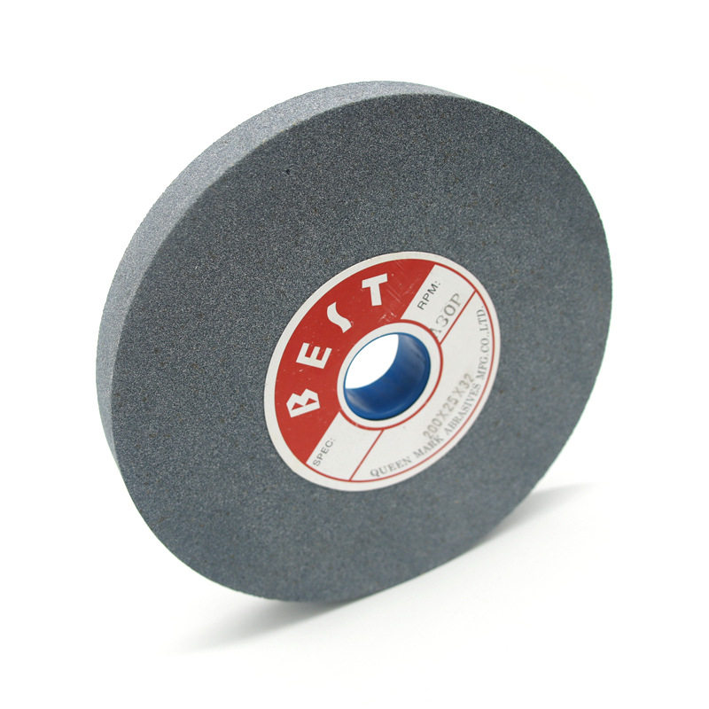 磨刀机砂轮片白刚玉台式砂轮棕刚玉绿碳化硅磨钻头砂轮150*20*32