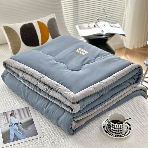 空调被夏凉被子被芯纯棉被夏被可机洗水洗被褥单人学生宿舍太空被