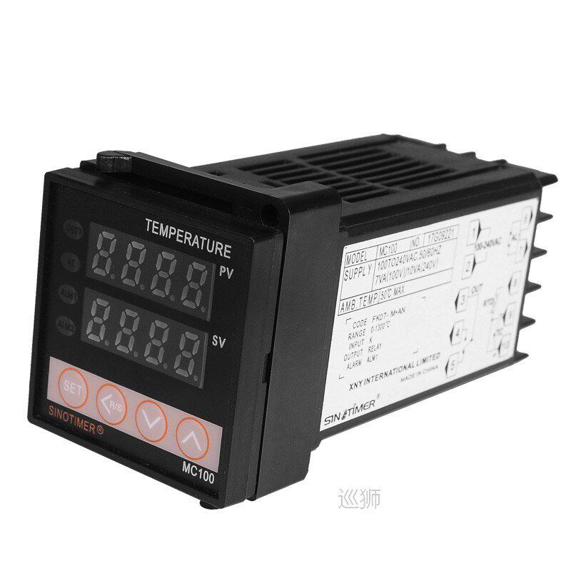 Universal Thermostat Input PT100 K Thermocouple Digital PID